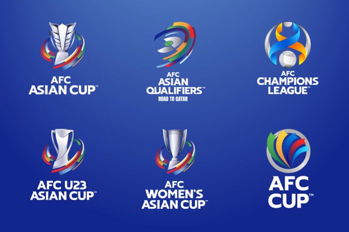 Logo baru beberapa kompetisi di AFC.