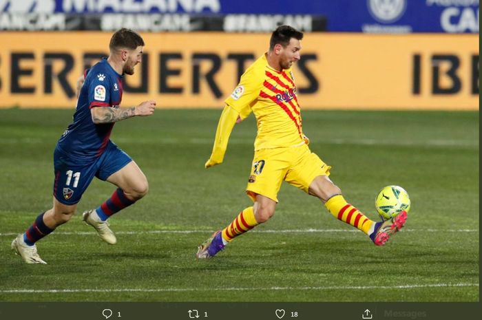 Megabintang Barcelona, Lionel Messi, terlihat mulai bahagia lagi di Camp Nou karena ada tiga hal tertentu.