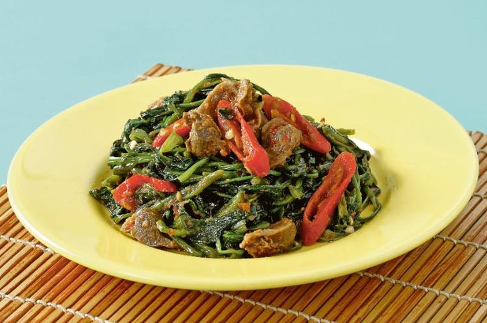 Tumis Kangkung Ampela