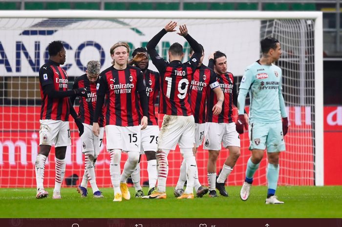 AC Milan sukses meraih tiga poin di San Siro usai menang 2-0 atas Torino setelah sebelumnya takluk 1-3 dari Juventus.