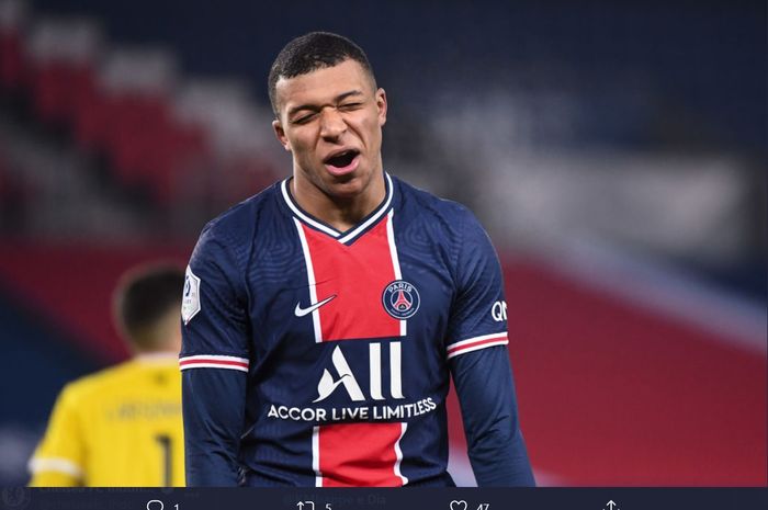 Penyerang Paris Saint-Germain (PSG), Kylian Mbappe, menjadi target utama Real Madrid pada bursa transfer musim panas 2021.