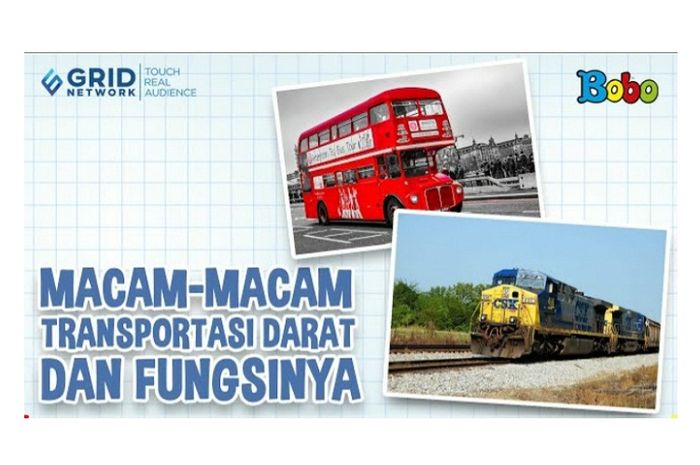  Macam Macam Transportasi  Darat dan Fungsinya Mulai dari 