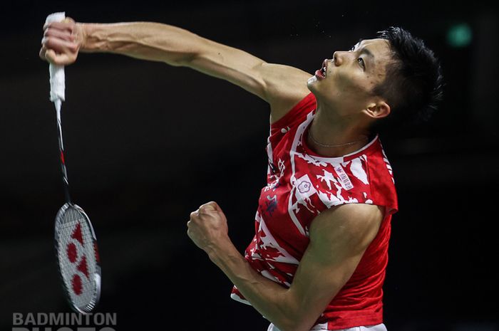 Tunggal putra Taiwan, Chou Tien Chen pada babak perempat final Thailand Open I 2021, Jumat (15/1/2021)