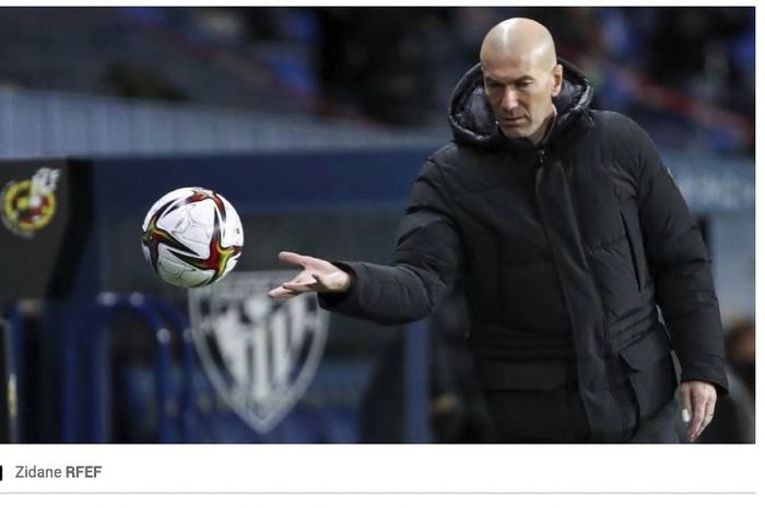 Pelatih Real Madrid, Zinedine Zidane, dikabarkan sedang berada di ambang pemecatan.