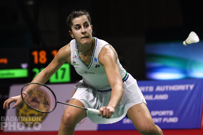 Pebulu tangkis tunggal putri Spanyol, Carolina Marin, alami cedera ACL menjelang Olimpiade Tokyo 2020.