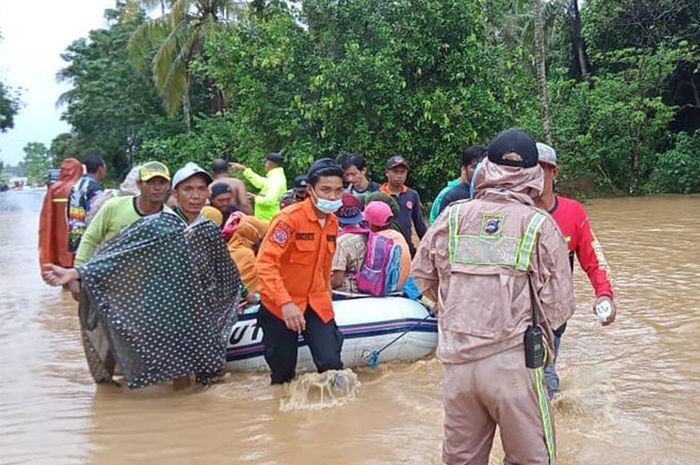 Kalimantan Selatan Alami Banjir dengan Ketinggian Hingga 1 Meter