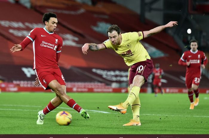 Rekor tak terkalahkan Liverpool di Anfield patah usai kalah dari Burnley dan Juergen Klopp cekcok karena frustrasi.