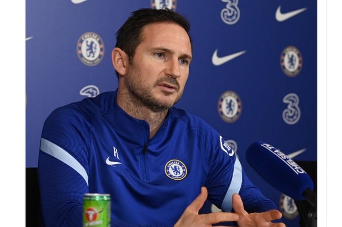 Pelatih Chelsea, Frank Lampard, harus menerima nasib buruk.