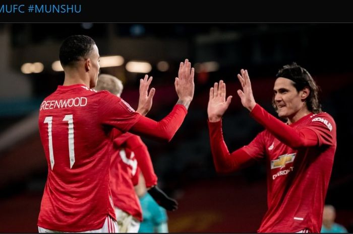  Pelatih Manchester United, Ole Gunnar Solskjaer, mengaku tak terkejut dengan kepribadian dan kualitas Edinson Cavani.