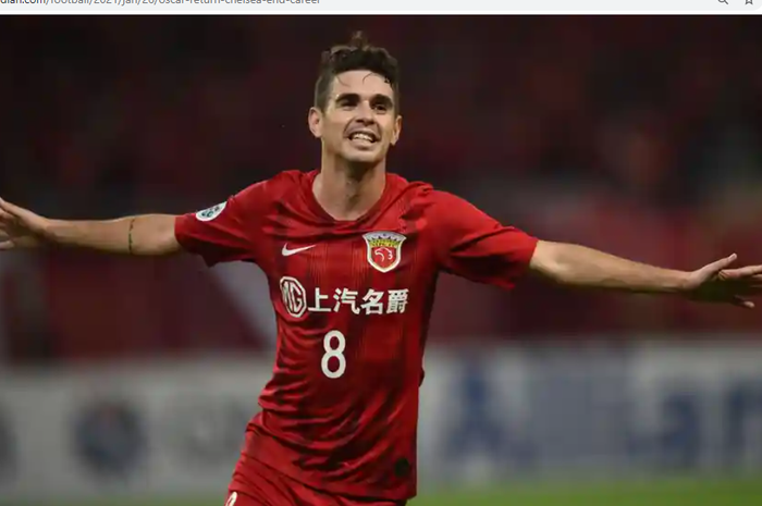 Oscar ketika membela Shanghai SIPG.