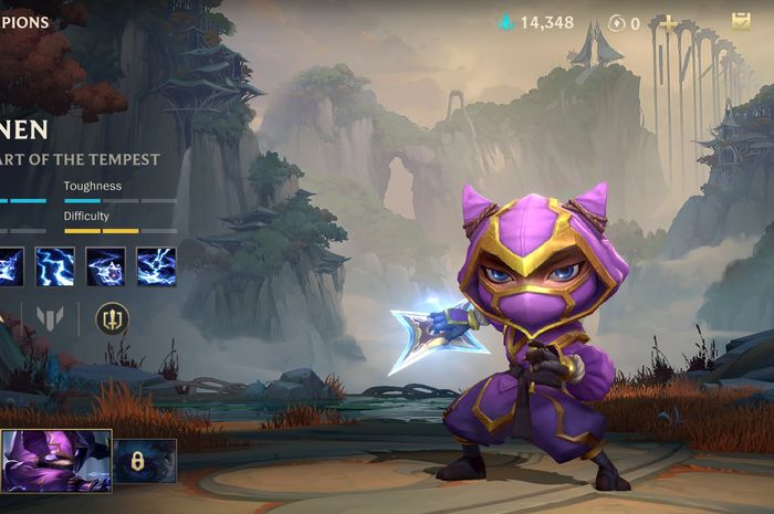 Champion Kennen in League of Legends: Wild Rift