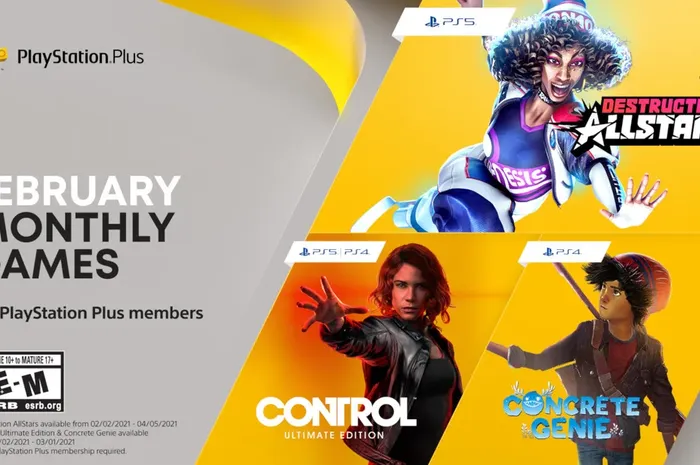 PlayStation announces free game titles in February only for PS Plus subscribers