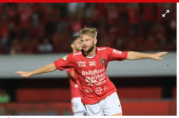 Pemain Bali United, Melvin Platje.