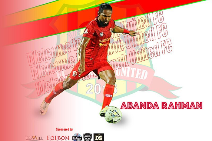 Abanda Rahman resmi diperkenalkan sebagai pemain baru Lalenok United.