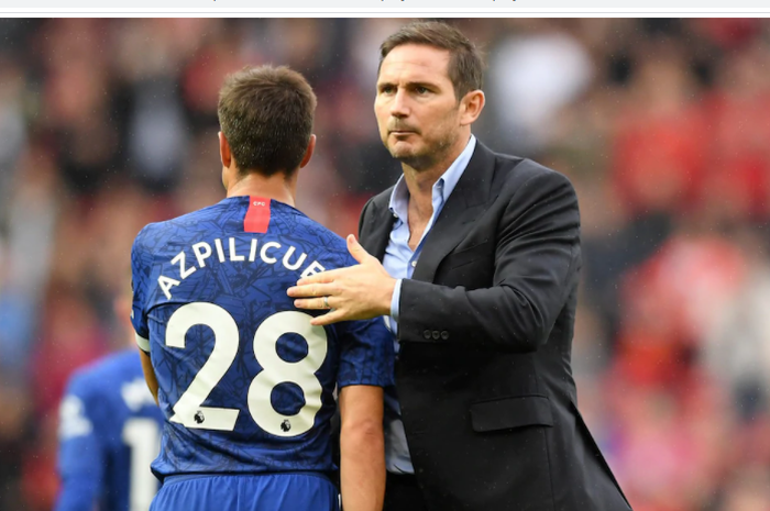 Frank Lampard ketika masih menangani Chelsea.