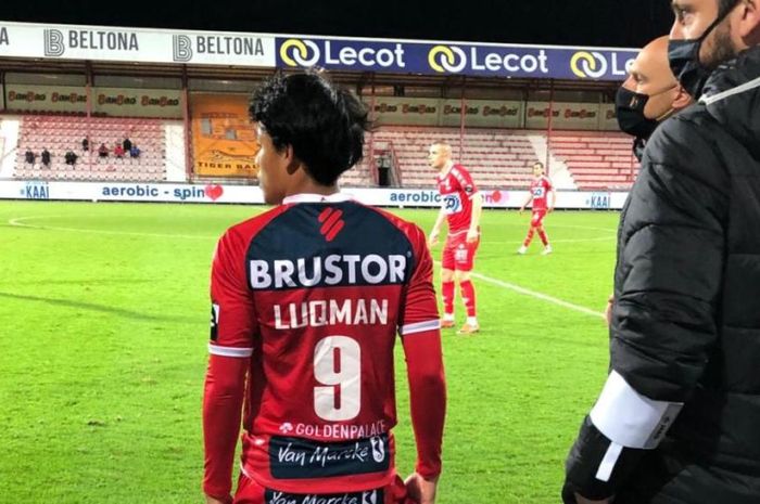 Pemain klub Liga Belgia KV Kortrijk, Luqman Hakim shamsudin.