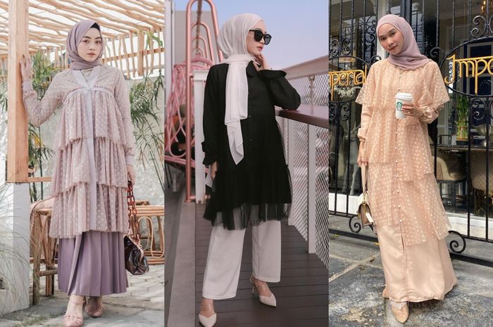 Style tunik hijab online