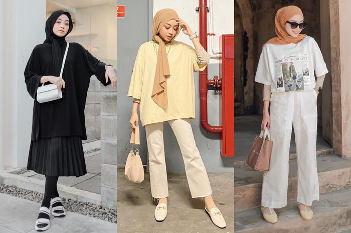 Padu Padan OOTD Hijab dengan Oversized 