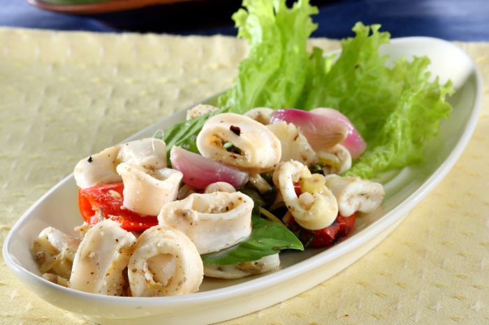 Resep Pepes Cumi Bumbu Bakar