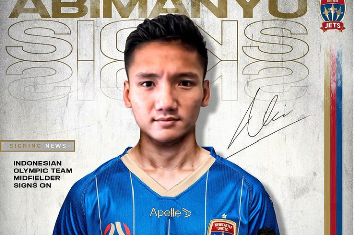 Syahrian Abimanyu resmi berseragam Newcastle Jets Australia