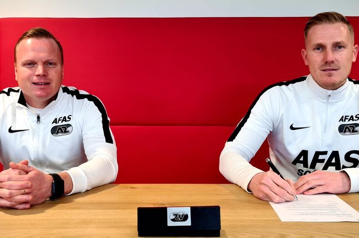 Mantan pemain Bali United, Nick van der Velden perpanjang kontrak di AZ Alkmaar