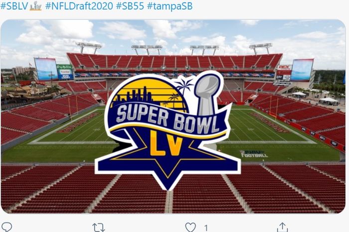 Super Bowl LV, mentas pada Senin (8/2/2021) pagi WIB.