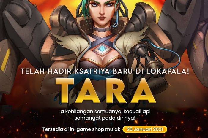 The newest Lokapala knight named Tara