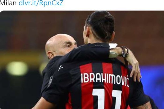 Stefano Pioli akui kelabakan menjaga Zlatan Ibrahimovic, AC Milan balik ke nomor satu pada klasemen Liga Italia 2020-2021.