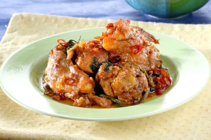 Tumis ayam seledri