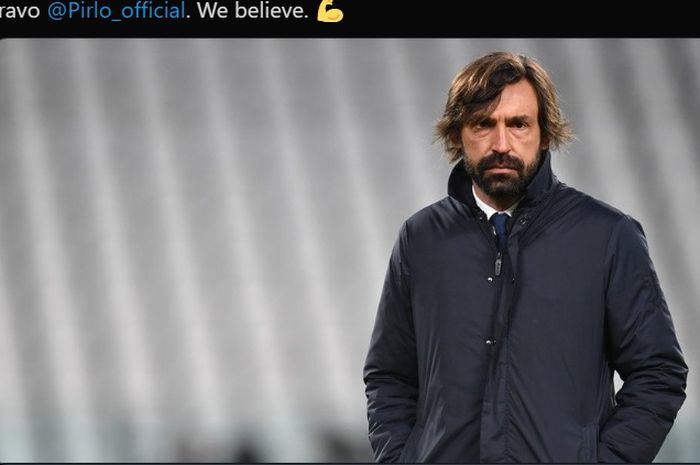 Pelatih Juventus, Andrea Pirlo.