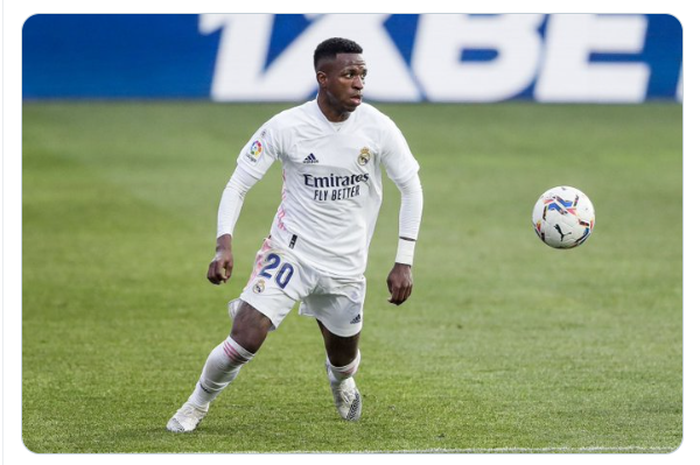 Penyerang Real Madrid, Vinicius Junior.