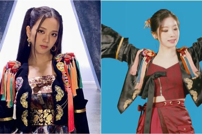 Hanbok Modern yang Dikenakan Dahyun TWICE Sangat Mirip dengan Milik Jisoo BLACKPINK, Agensi JYP Entertainment Minta Maaf