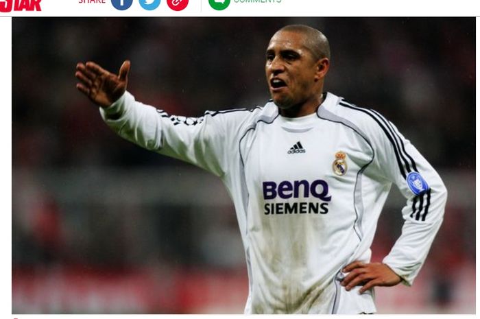 Roberto Carlos sempat nyaris bergabung dengan Chelsea setelah dilepas oleh Real Madrid pada 2007.