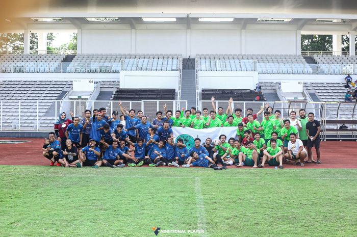 Komunitas fun football Lecce Indonesia dan AIX FC