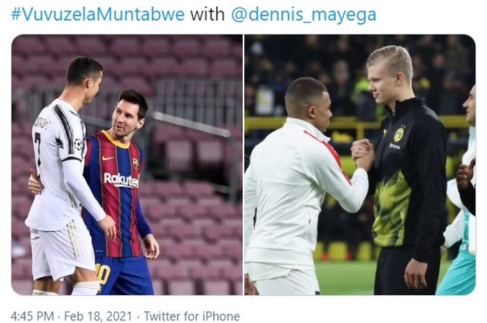 Statistik Membuktikan Ronaldo Messi Masuki Senjakala Mbappe Haaland Makin Bersinar Bolasport Com