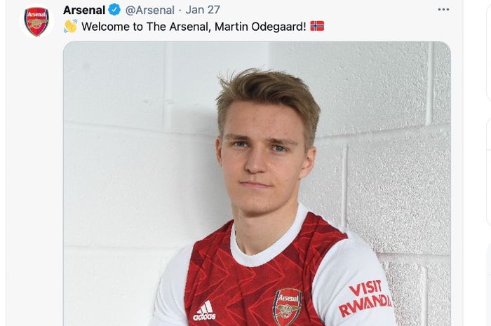 Gelandang asal Norwegia, Martin Odegaard, mengakui ada tiga sosok pemain dibalik keputusannya untuk pindah ke Arsenal.