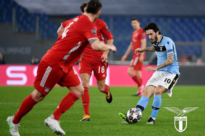 Laga Lazio versus Bayern Muenchen dalam leg pertama babak 16 besar Liga Champions 2020-2021 pada Selasa (23/2/2021) waktu setempat atau Rabu dini hari WIB di Stadion Olimpico. 