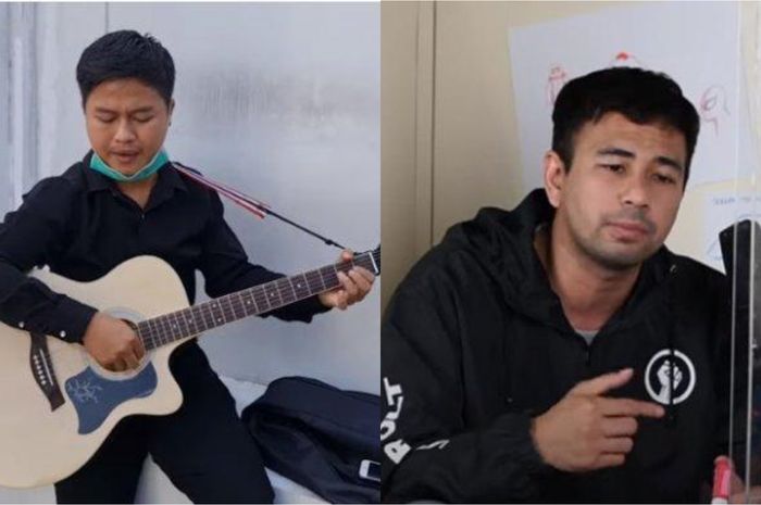 Tekad Suryanto rupanya pupus untuk menyampaikan lagu karangannya pada Raffi Ahmad dan Nagita Slavina