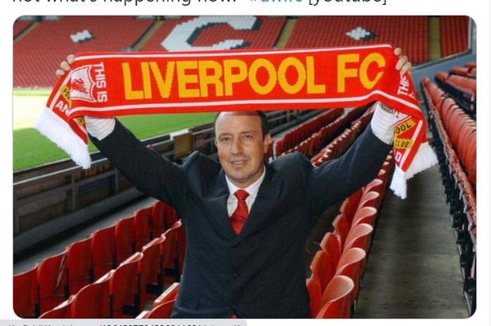 Rafael Benitez disebut masih memiliki urusan yang belum selesai di Liverpool.