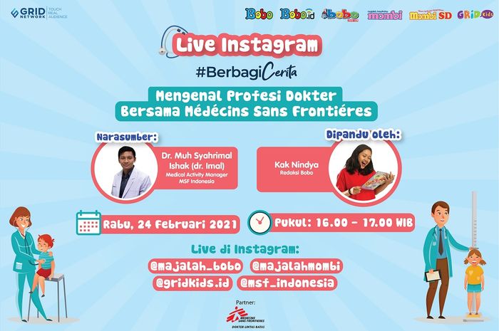 Serunya Mengenal Profesi Dokter bersama Dokter Imal dari MSF Indonesia