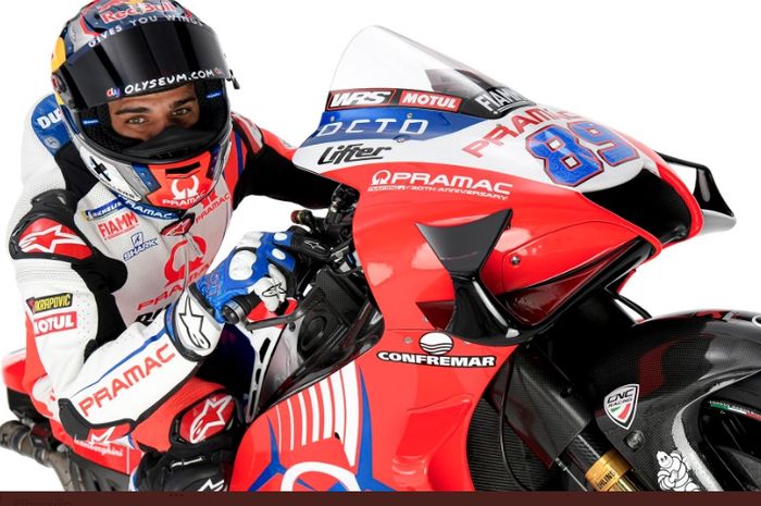 Pembalap Pramac Racing, Jorge Martin.