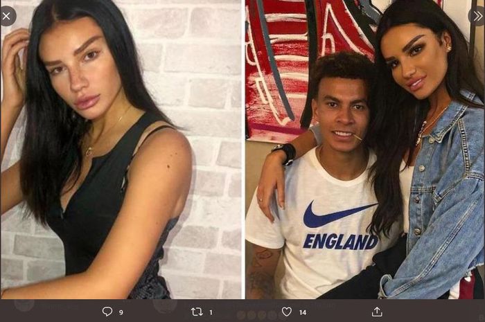 Bintang Tottenham Hotspur, Dele Alli (24) telah diputuskan oleh pacarnya, Ruby Mae (25) karena hal sepele.