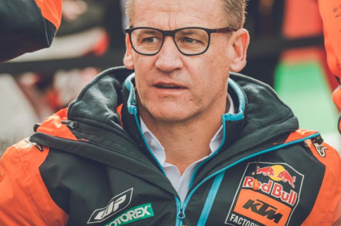 Direktur KTM Motorsport, Pit Beirer akui sudah puas dengan pembalapnya sekarang