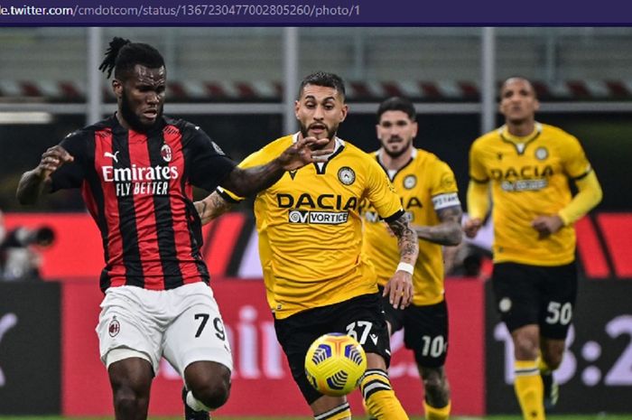 AC Milan disebut memalukan dan kurang berkualitas saat hanya bermain imbang melawan Udinese di Liga Italia 2020-2021.