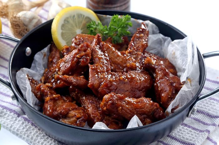 Resep Sayap Ayam Pedas Enak, 45 Menit Saja Membuat ...