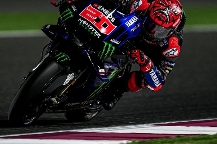 Pembalap Monster Energy Yamaha, Fabio Quartararo.