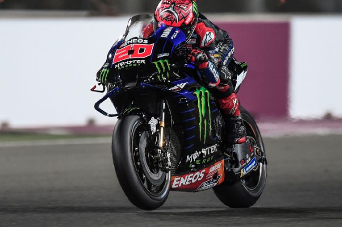 Pembalap Monster Energy Yamaha, Fabio Quartararo.