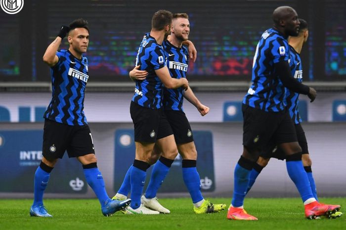 Inter Milan sukses meraih kemenangan 1-0 atas Atalanta berkat gol Milan Skriniar pada laga pekan ke-26 Liga Italia 2019.