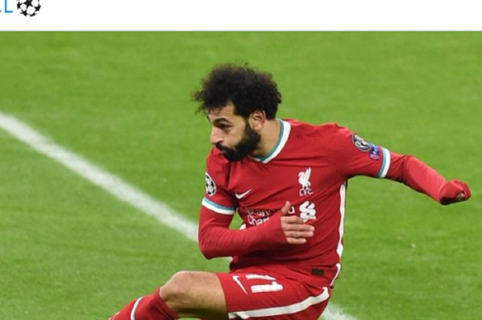 Mohamed Salah menjadi pahlawan kemenangan Liverpool saat melawan RB Leipzig dalam laga leg kedua babak 16 besar Liga Champions, Kamis (11/3/2021) pukul 03.00 WIB. 