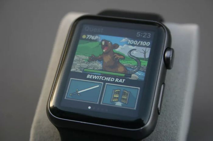 Runeblade titles when played on Apple Watch